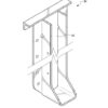 Beam and joist hanger drawing